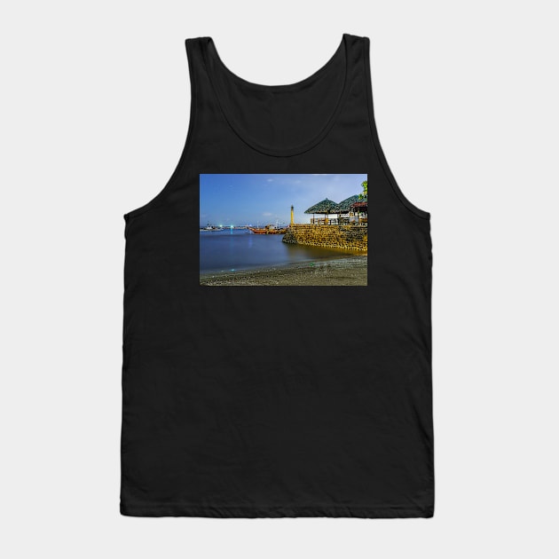 Night at the beach Tank Top by likbatonboot